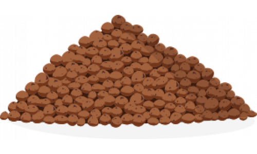  Expanded clay aggregate fraction 5-10 mm for construction