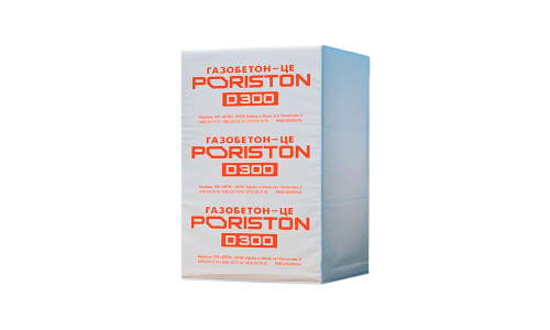Poriston D400 300x200x610 